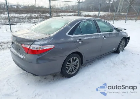 2016 Toyota Camry Se z USA, uszkodzony, nr VIN 4T1BF1FK8GU162088